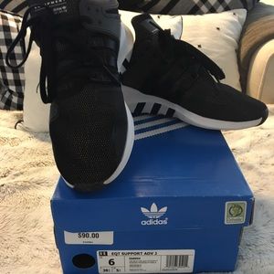 Adidas EQT support adv J  Blk/multi color